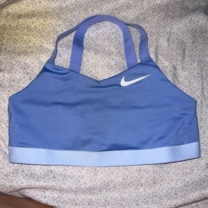 Girls nike sports bra